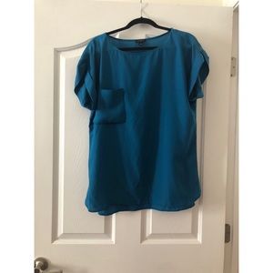 Ann Taylor Blue Blouse